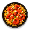 Loaded Fries Flamin Hot Cheetos Scampi