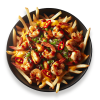 Loaded Fries Mix Kip En Scampi