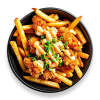 Loaded Fries Mix Cheetos Kip En Cheetos Scampi