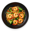 Wok Garnalen Pikant